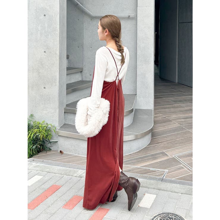 ベロアキャミワンピース | Ungrid | 詳細画像5 