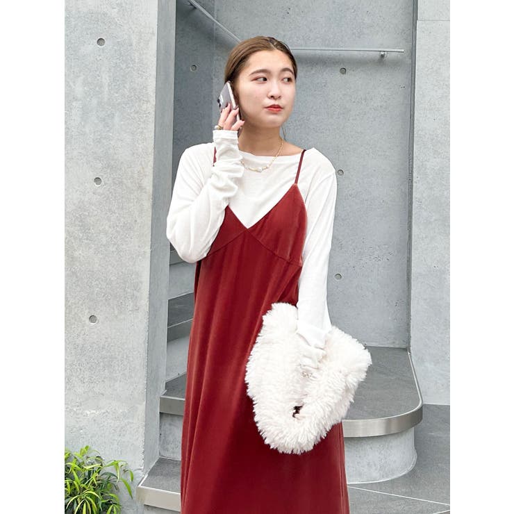 ベロアキャミワンピース | Ungrid | 詳細画像6 