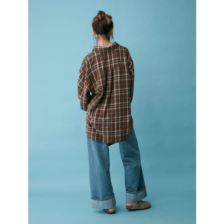 チェックルーズシャツ | Ungrid | 詳細画像10 