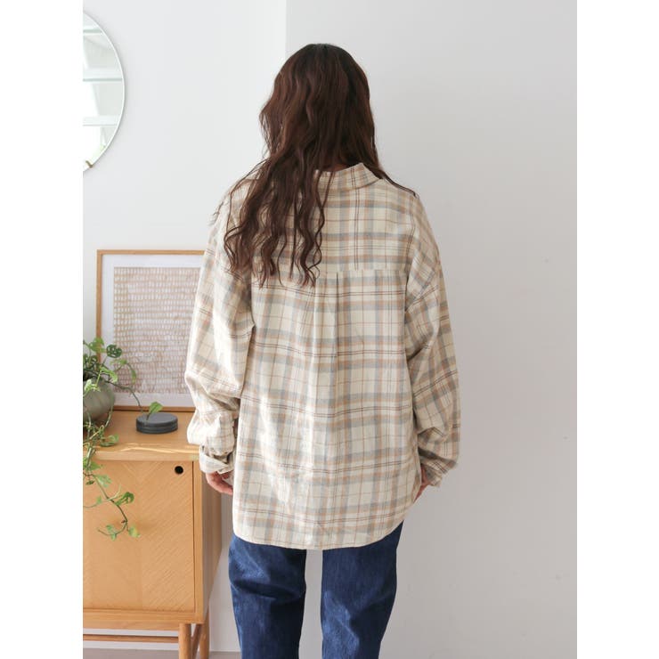 チェックルーズシャツ | Ungrid | 詳細画像26 