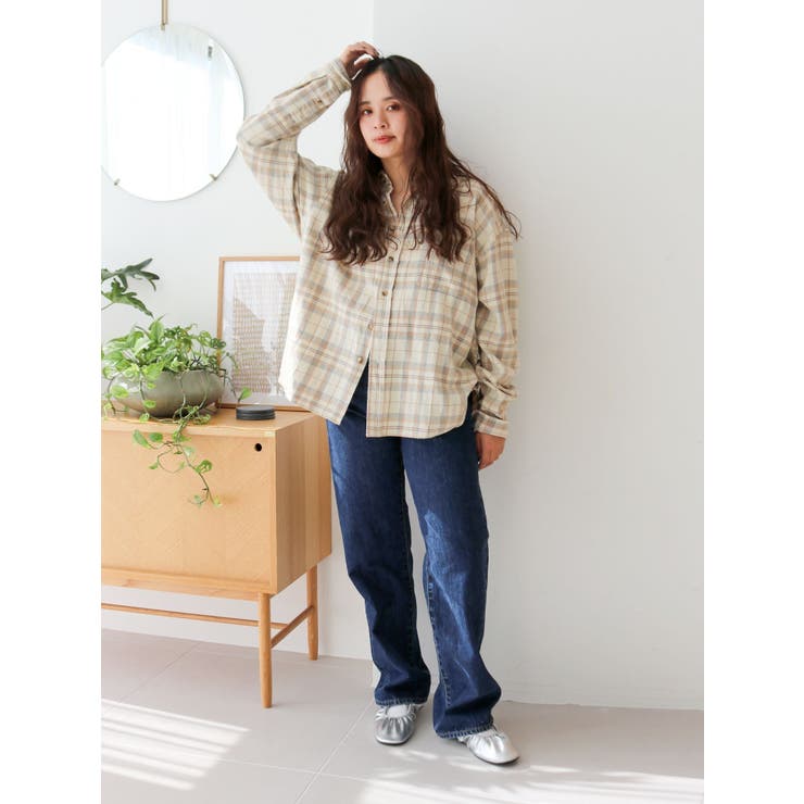 チェックルーズシャツ | Ungrid | 詳細画像28 