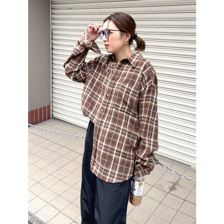 チェックルーズシャツ | Ungrid | 詳細画像30 