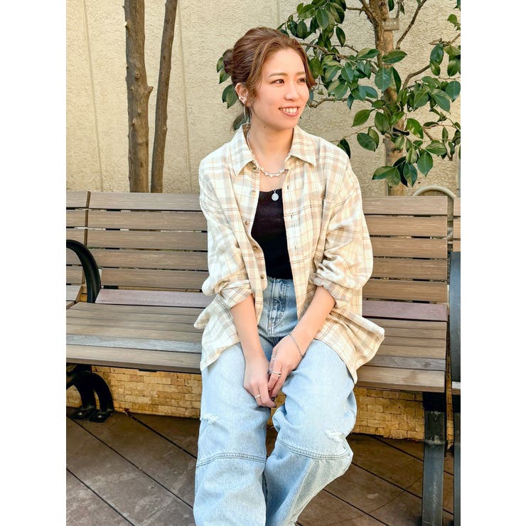 チェックルーズシャツ | Ungrid | 詳細画像32 