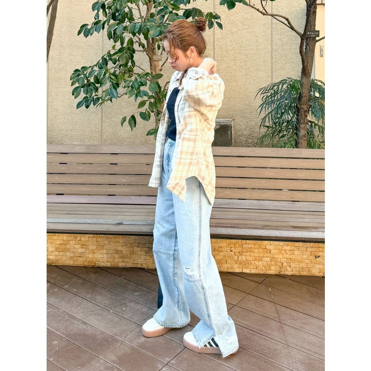 チェックルーズシャツ | Ungrid | 詳細画像34 