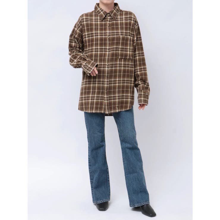 チェックルーズシャツ | Ungrid | 詳細画像44 
