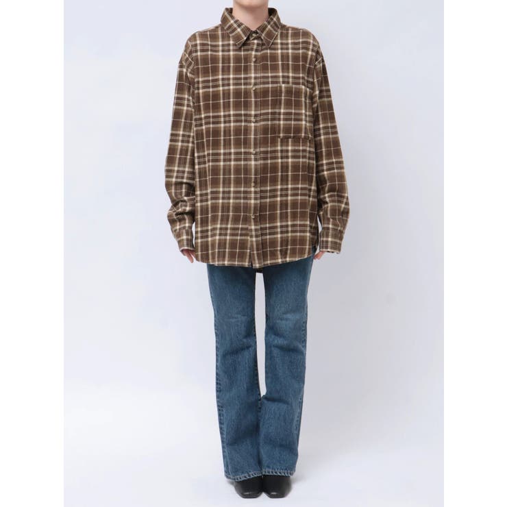 チェックルーズシャツ | Ungrid | 詳細画像45 