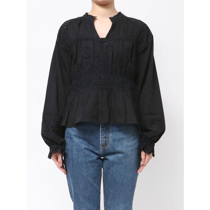 カットワークレースコンビブラウス | Ungrid | 詳細画像35 