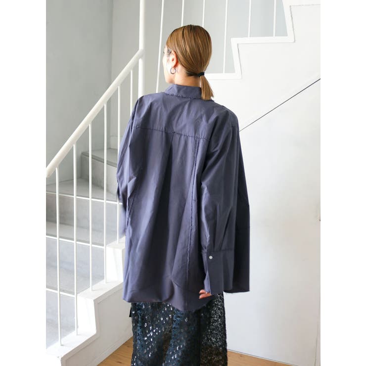 カットオフビッグシルエットシャツ | Ungrid | 詳細画像14 