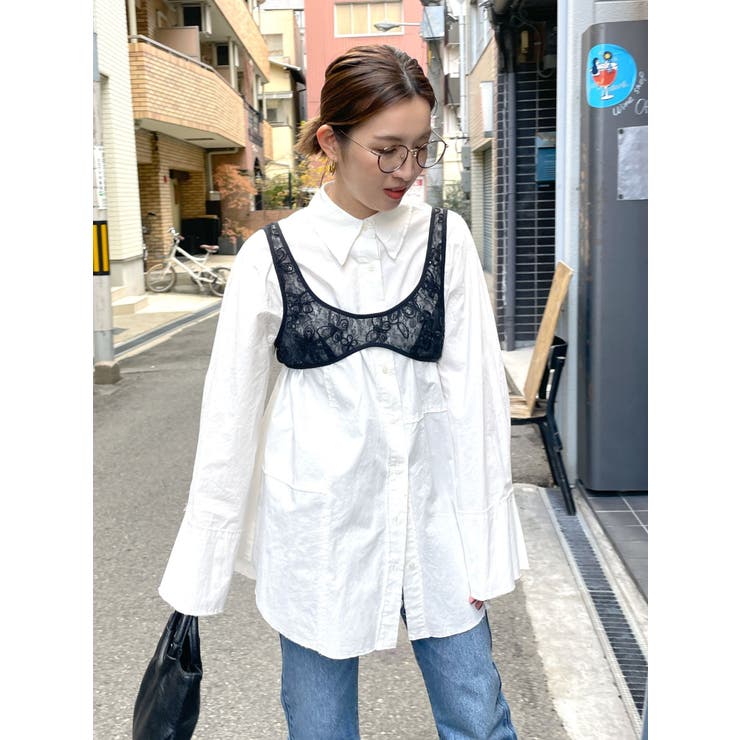 カットオフビッグシルエットシャツ | Ungrid | 詳細画像26 