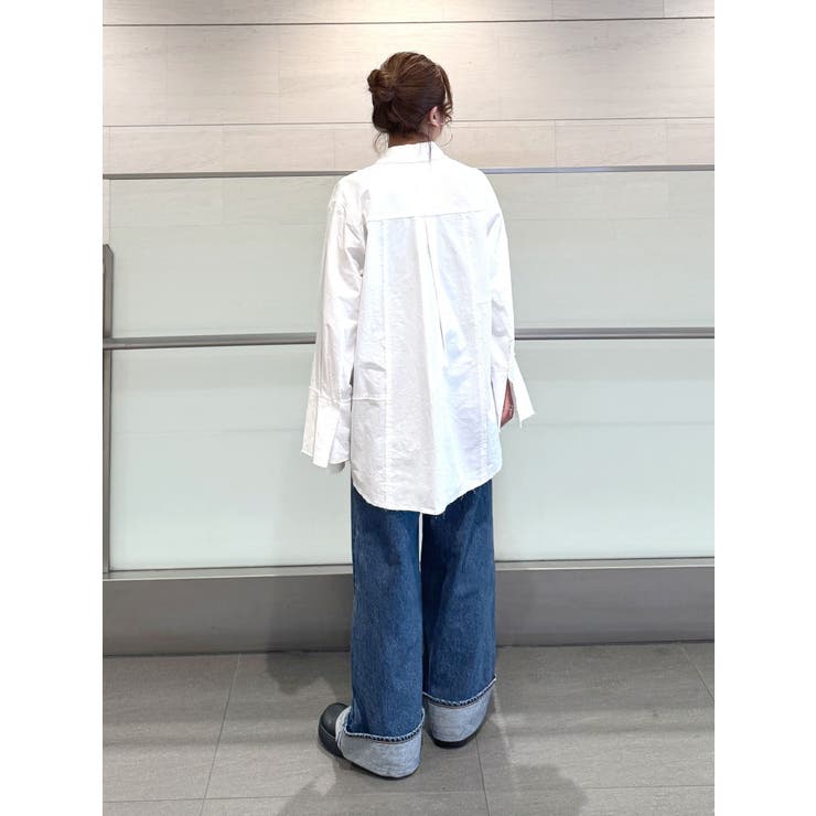 カットオフビッグシルエットシャツ | Ungrid | 詳細画像32 