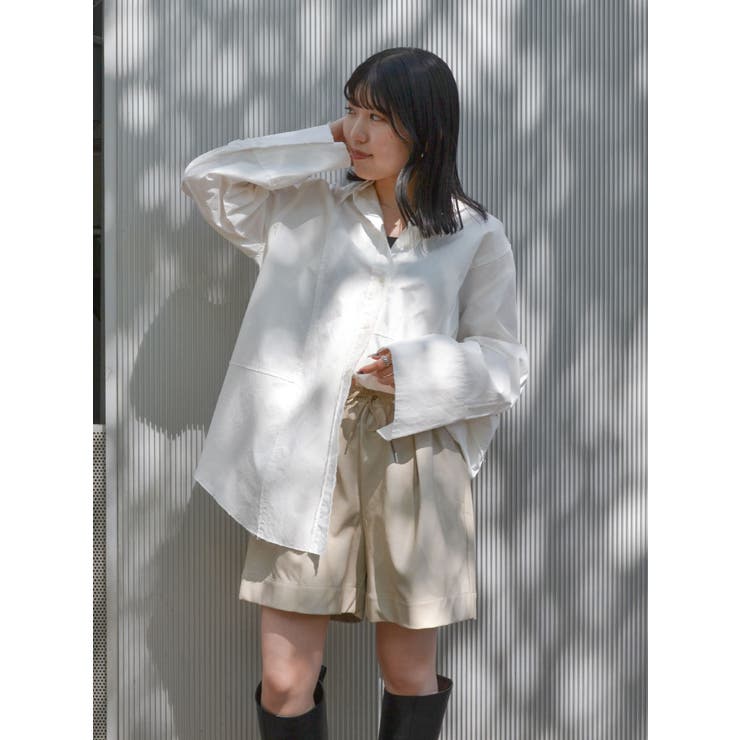 カットオフビッグシルエットシャツ | Ungrid | 詳細画像34 