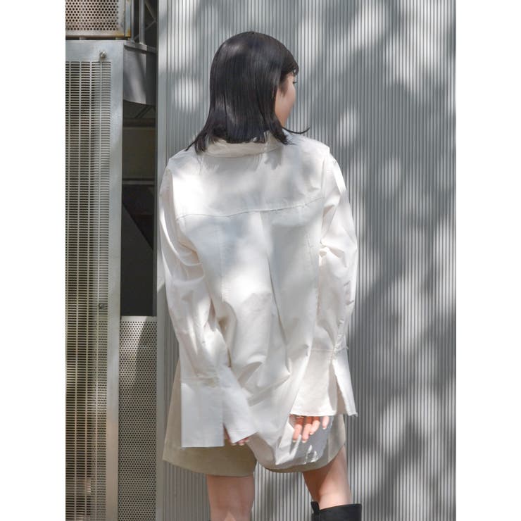 カットオフビッグシルエットシャツ | Ungrid | 詳細画像35 