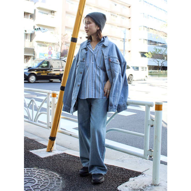 【WEB限定】ストライプルーズシャツ | Ungrid | 詳細画像19 