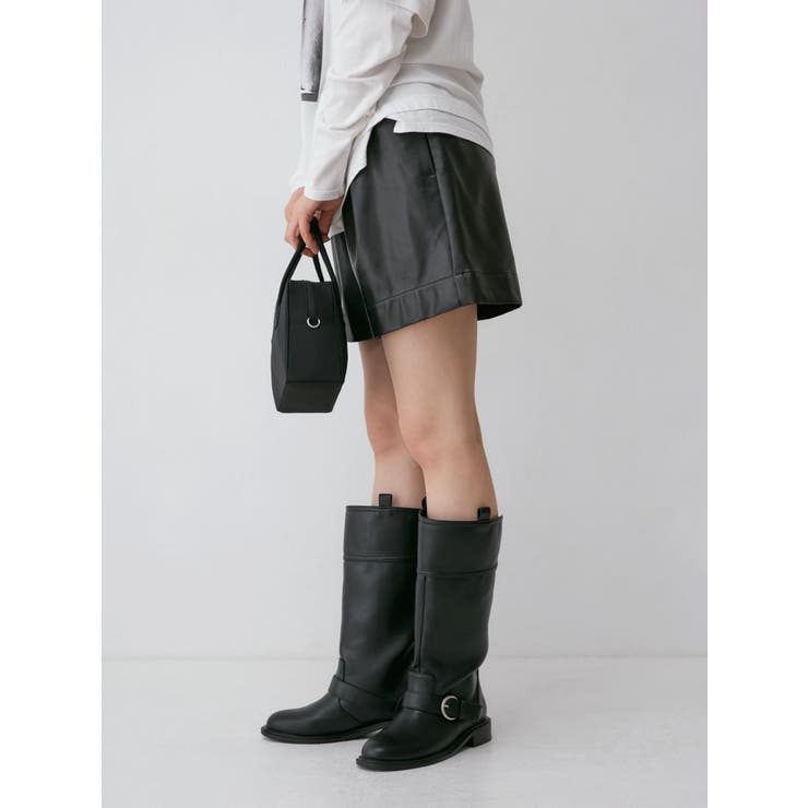 フェイクレザーショートパンツ | Ungrid | 詳細画像11 