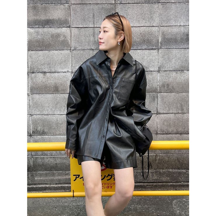 フェイクレザーショートパンツ | Ungrid | 詳細画像15 