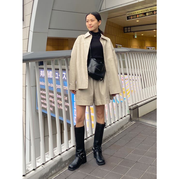 フェイクレザーショートパンツ | Ungrid | 詳細画像29 