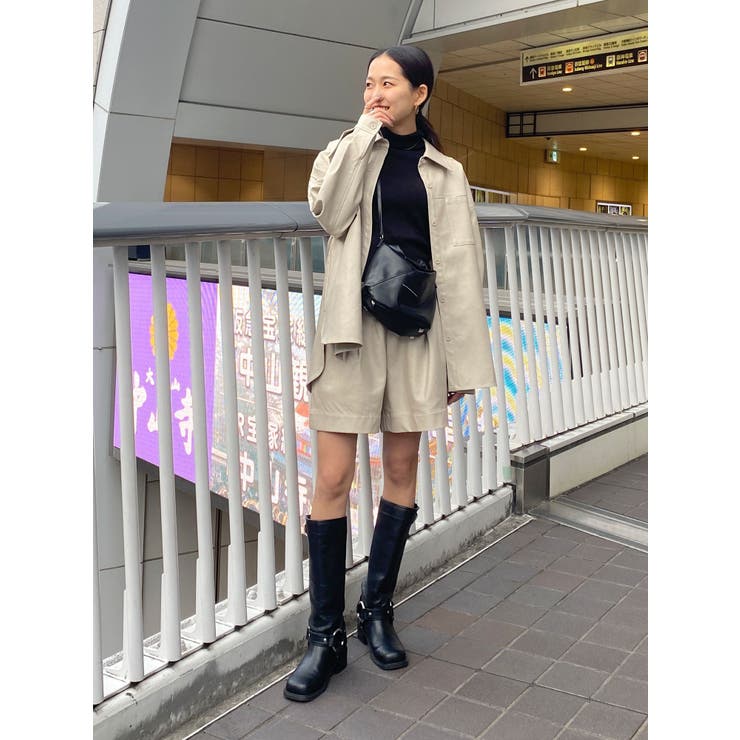 フェイクレザーショートパンツ | Ungrid | 詳細画像30 