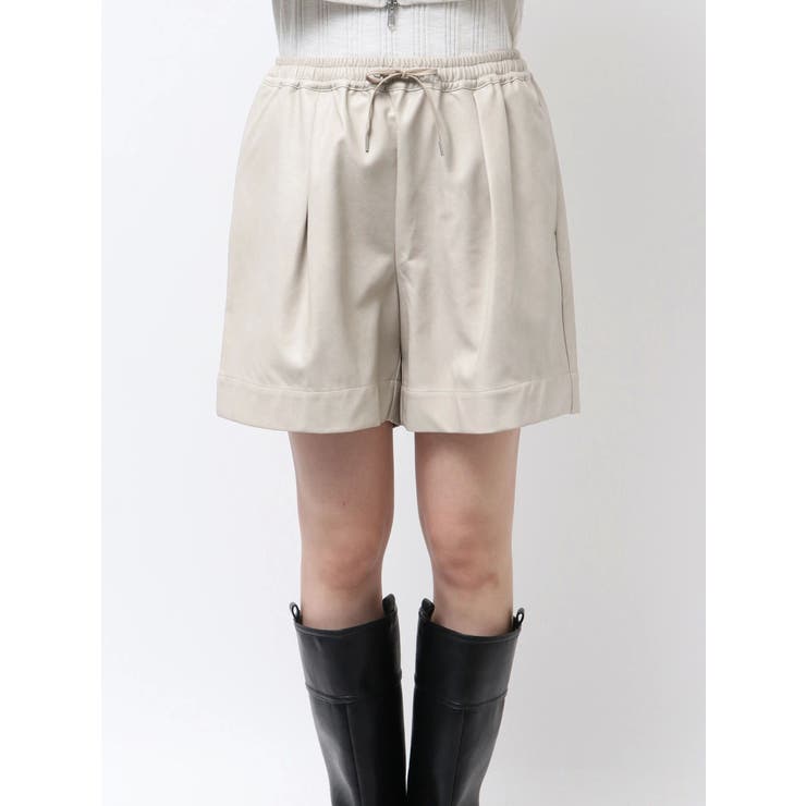 フェイクレザーショートパンツ | Ungrid | 詳細画像38 