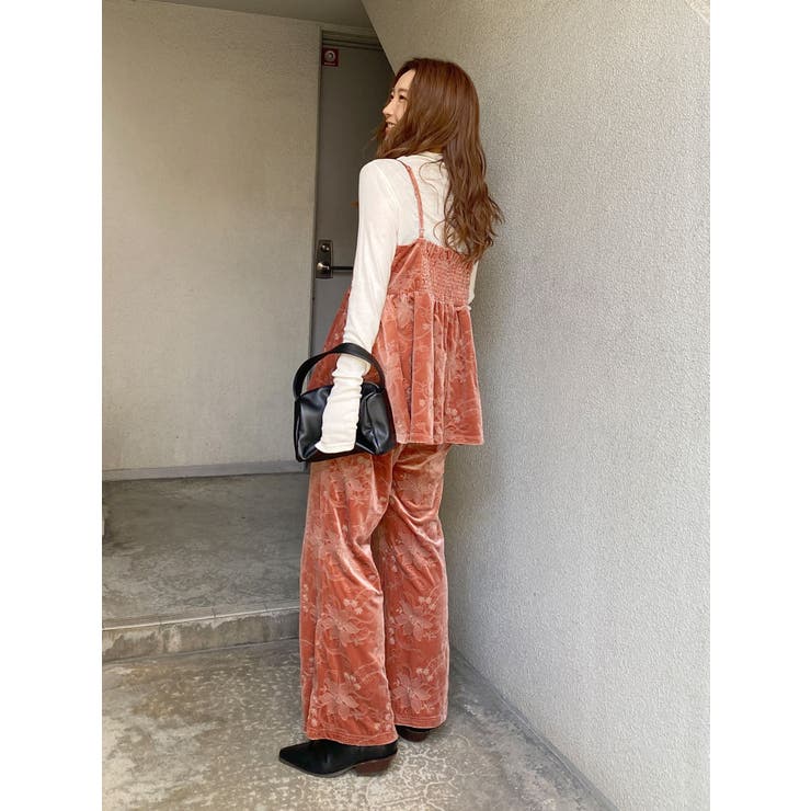 ベロア刺繍ラフパンツ | Ungrid | 詳細画像11 