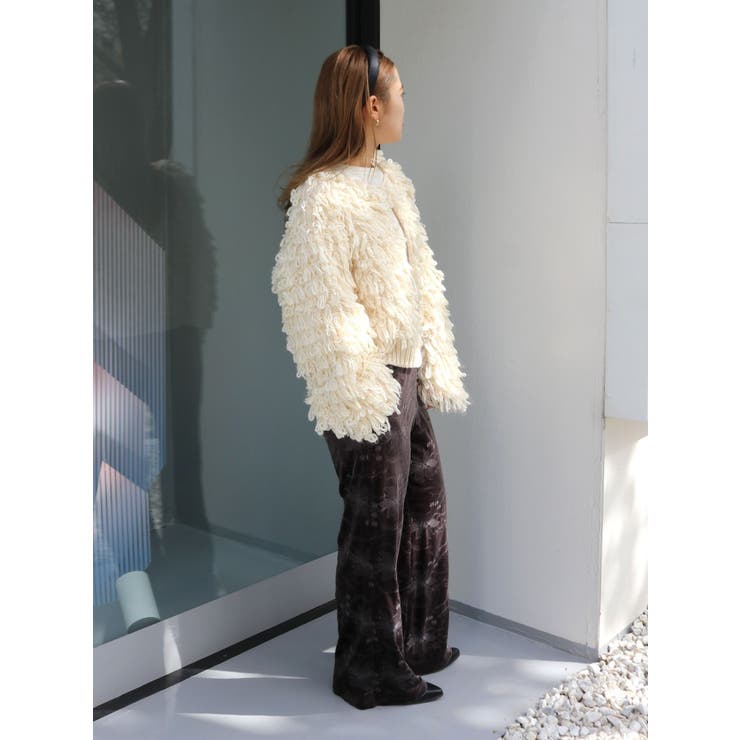 ベロア刺繍ラフパンツ | Ungrid | 詳細画像20 