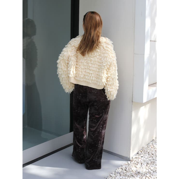 ベロア刺繍ラフパンツ | Ungrid | 詳細画像21 