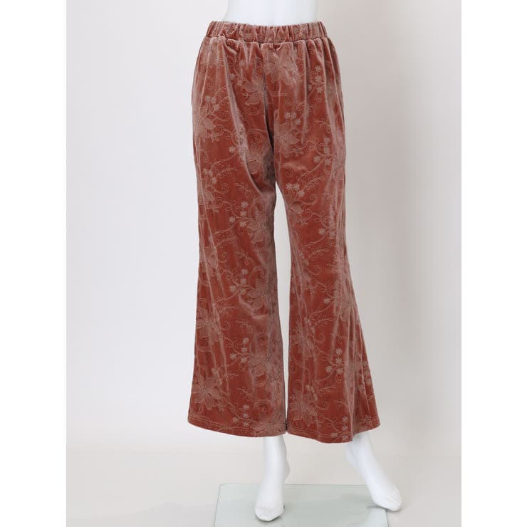 ベロア刺繍ラフパンツ | Ungrid | 詳細画像33 