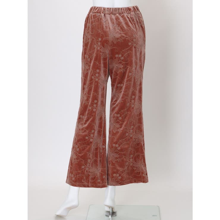 ベロア刺繍ラフパンツ | Ungrid | 詳細画像35 