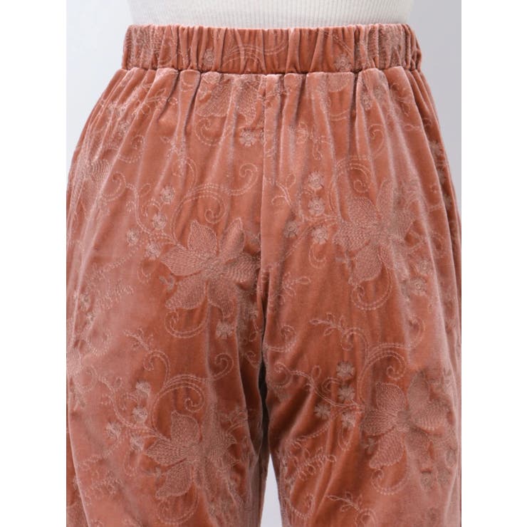 ベロア刺繍ラフパンツ | Ungrid | 詳細画像41 
