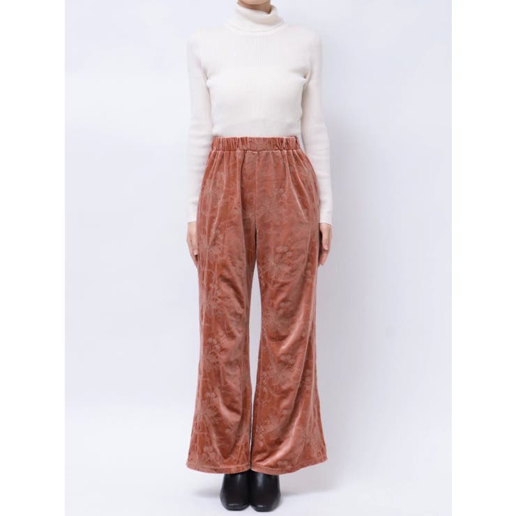 ベロア刺繍ラフパンツ | Ungrid | 詳細画像45 