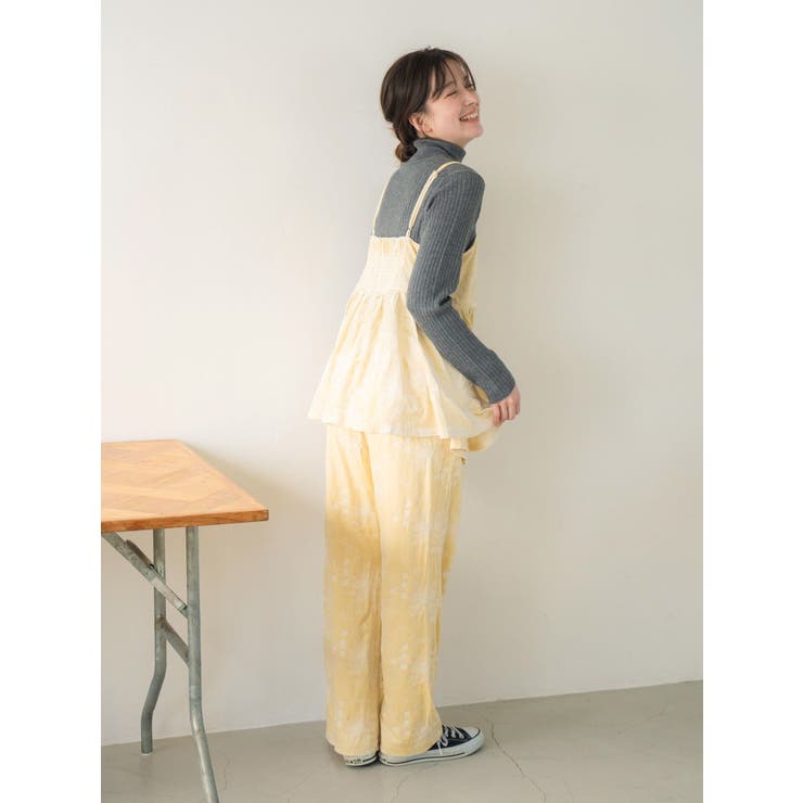 ベロア刺繍ラフパンツ | Ungrid | 詳細画像8 