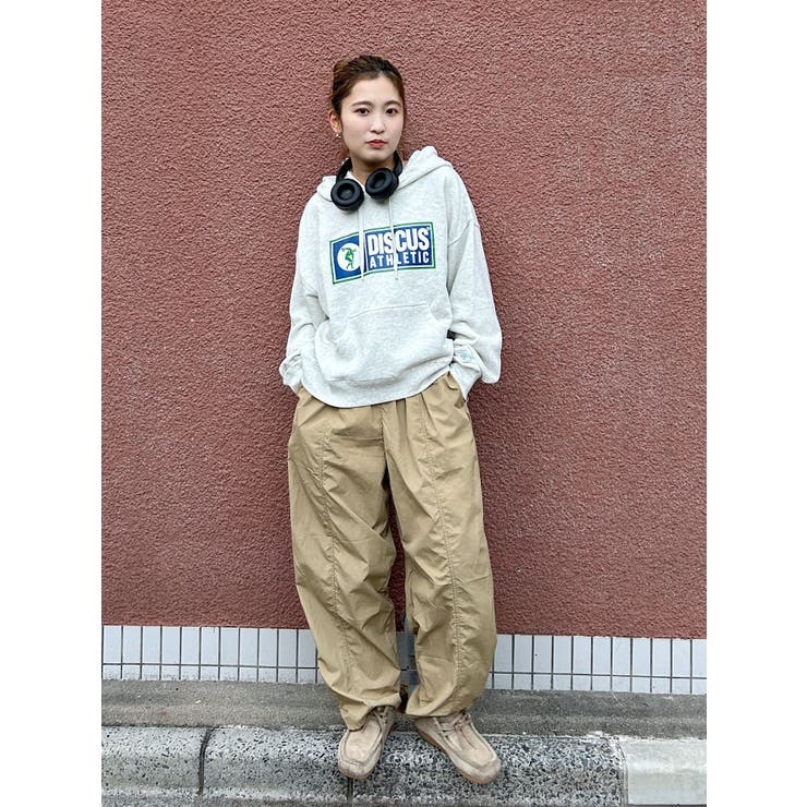 ナイロン混ボリュームラフパンツ | Ungrid | 詳細画像19 