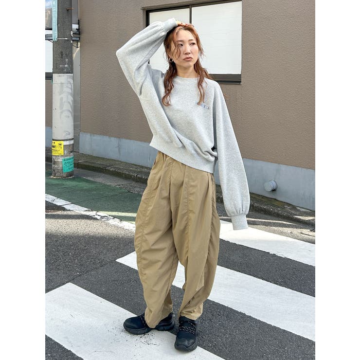 ナイロン混ボリュームラフパンツ | Ungrid | 詳細画像29 