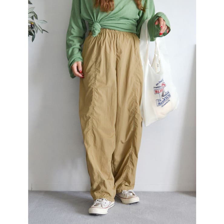 ナイロン混ボリュームラフパンツ | Ungrid | 詳細画像31 