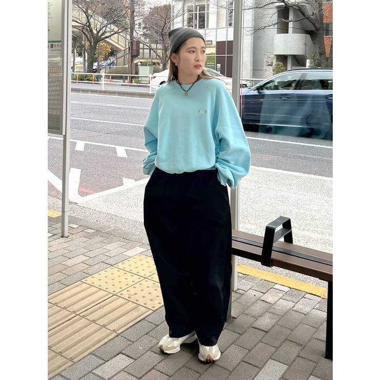 ナイロン混ボリュームラフパンツ | Ungrid | 詳細画像37 