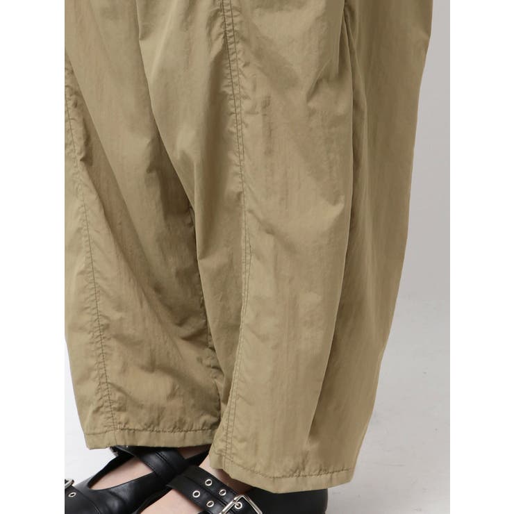 ナイロン混ボリュームラフパンツ | Ungrid | 詳細画像45 