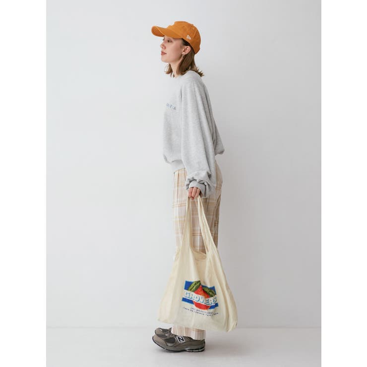 リネン混チェック柄パンツ | Ungrid | 詳細画像17 