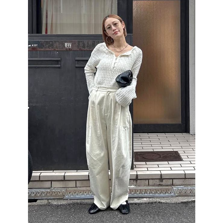 コクーンチノパンツ | Ungrid | 詳細画像20 