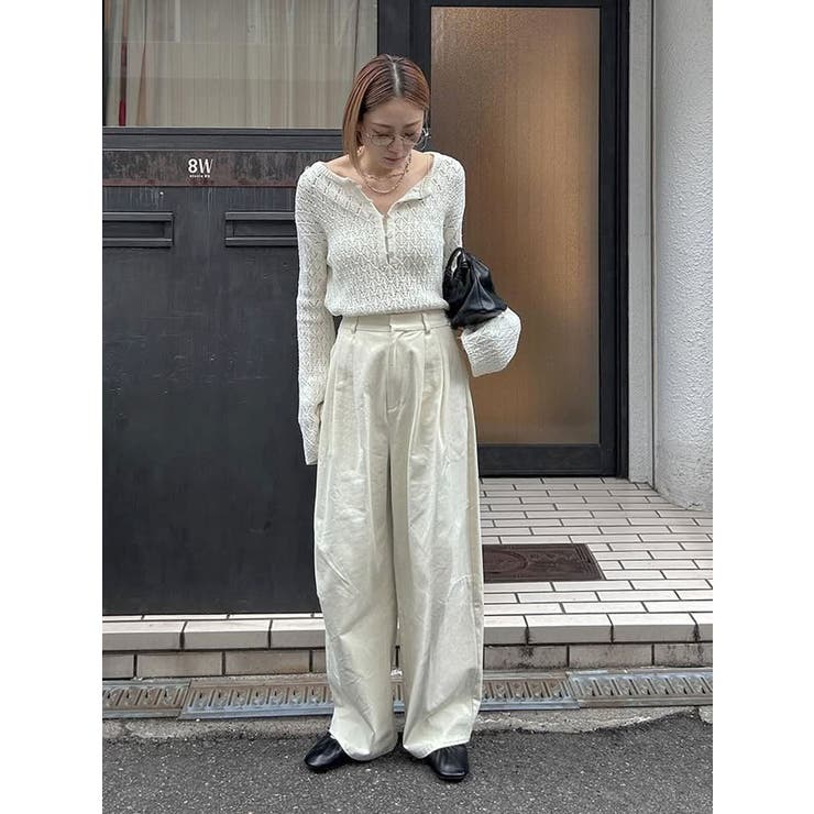 コクーンチノパンツ | Ungrid | 詳細画像21 