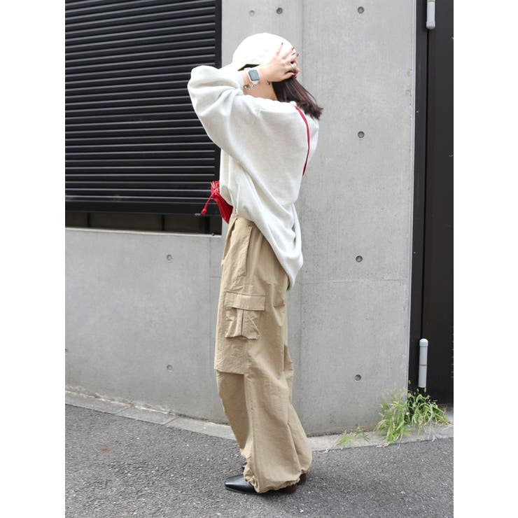 【WEB限定】デザインラフルーズパンツ | Ungrid | 詳細画像24 