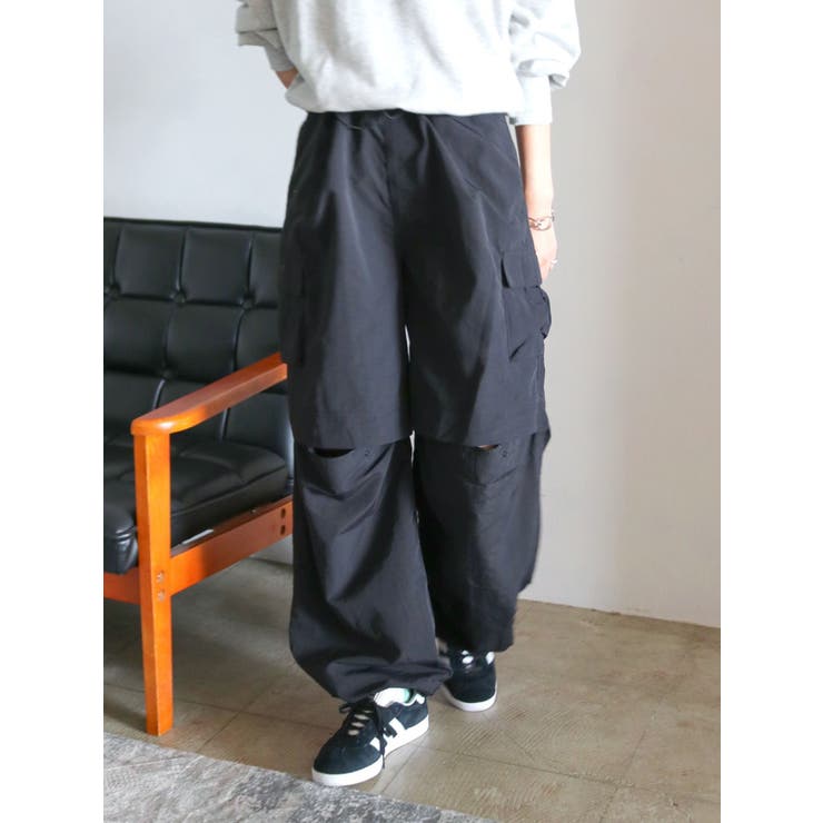 【WEB限定】デザインラフルーズパンツ | Ungrid | 詳細画像26 