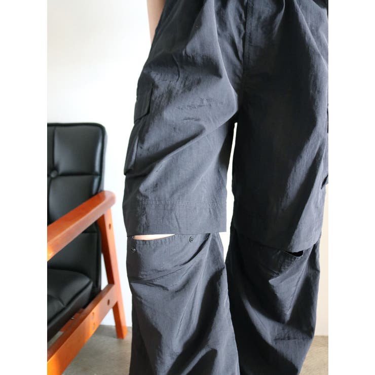 【WEB限定】デザインラフルーズパンツ | Ungrid | 詳細画像29 