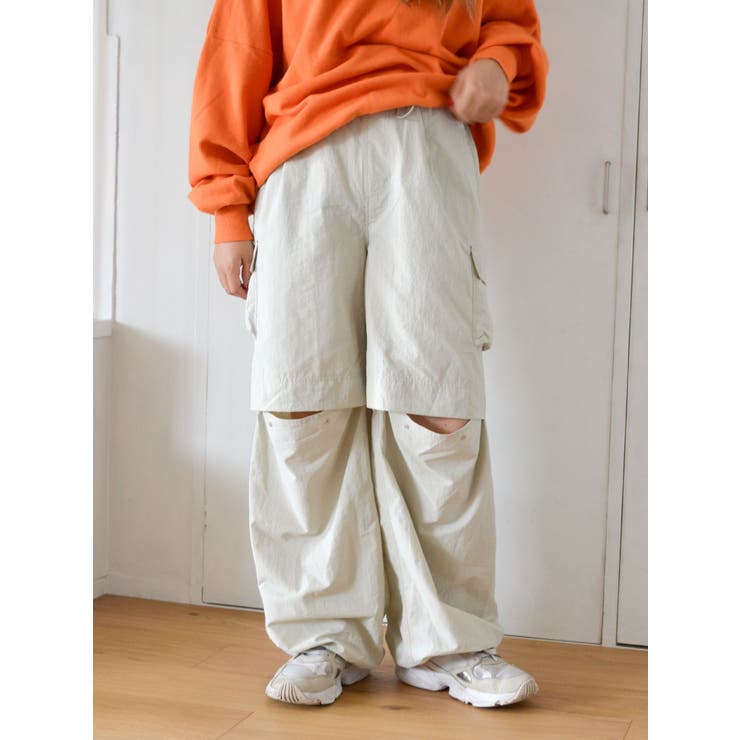 【WEB限定】デザインラフルーズパンツ | Ungrid | 詳細画像34 