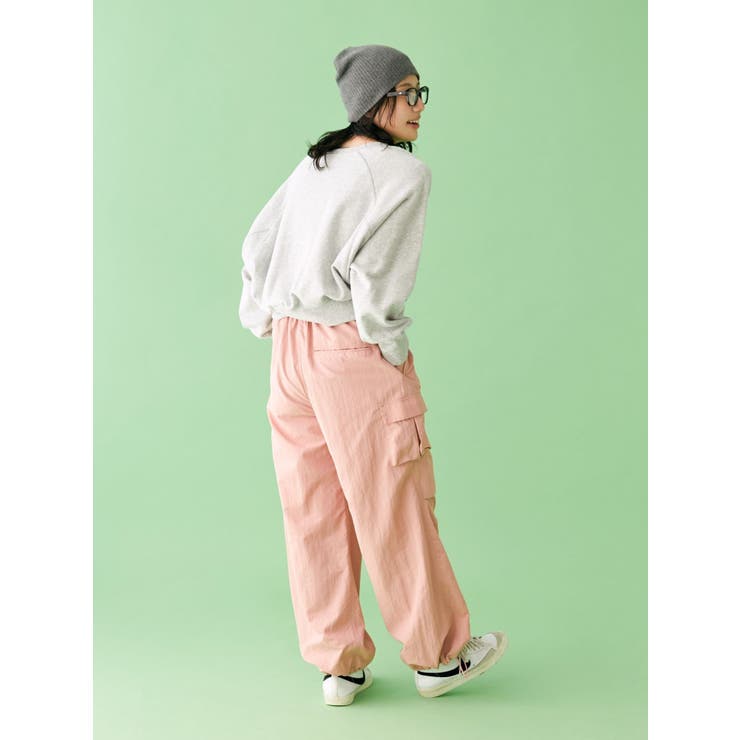 【WEB限定】デザインラフルーズパンツ | Ungrid | 詳細画像4 