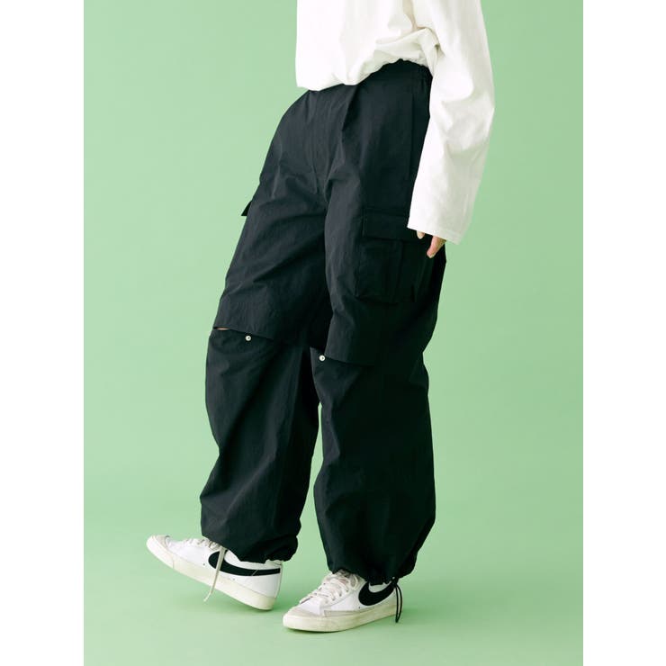 【WEB限定】デザインラフルーズパンツ | Ungrid | 詳細画像8 