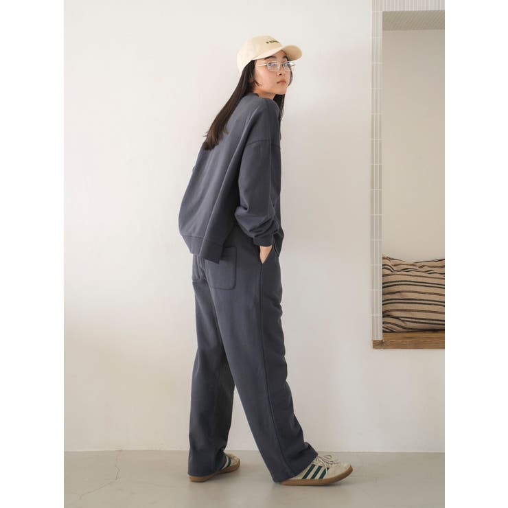 NUTMEG別注 ロゴデザインスウェットパンツ[品番：MKSW0062508]｜Ungrid