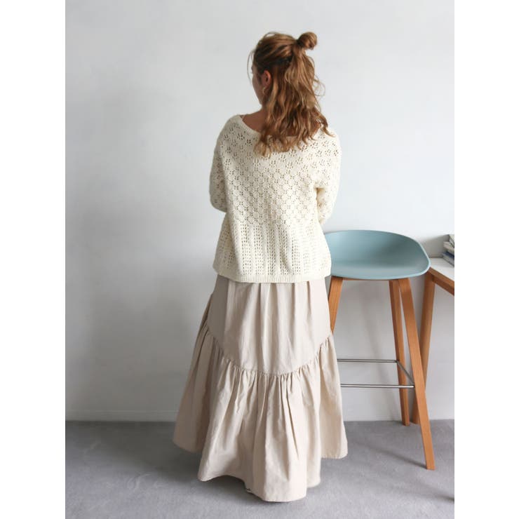 ギャザーデザインスカート | Ungrid | 詳細画像14 