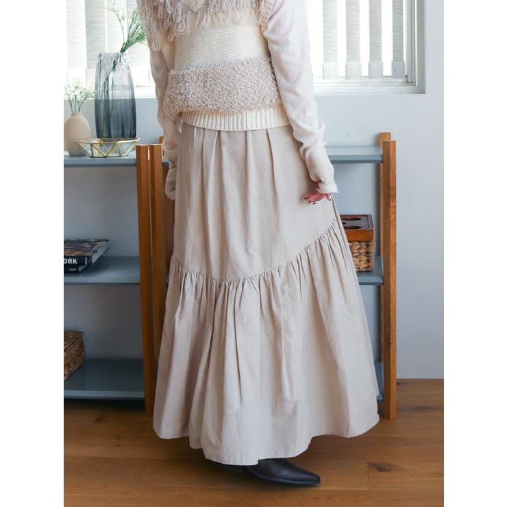 ギャザーデザインスカート | Ungrid | 詳細画像20 