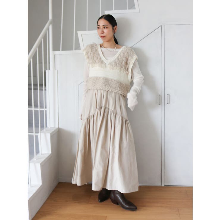 ギャザーデザインスカート | Ungrid | 詳細画像21 