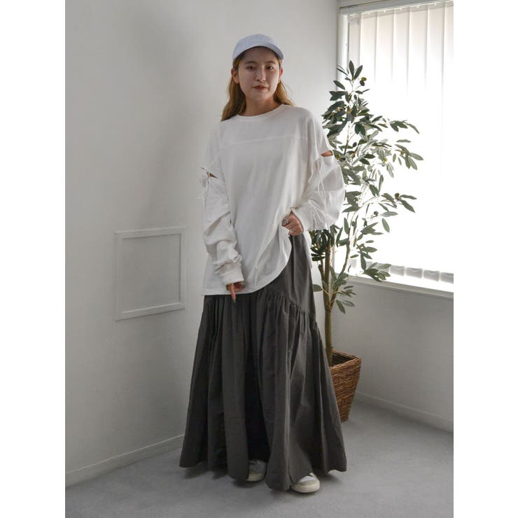 ギャザーデザインスカート | Ungrid | 詳細画像25 