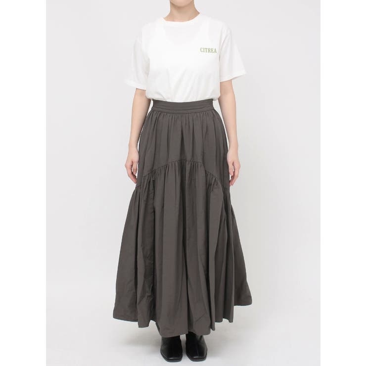 ギャザーデザインスカート | Ungrid | 詳細画像46 